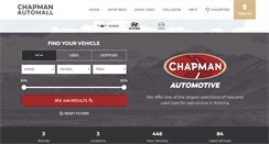 Desktop Screenshot of chapmanautomall.com